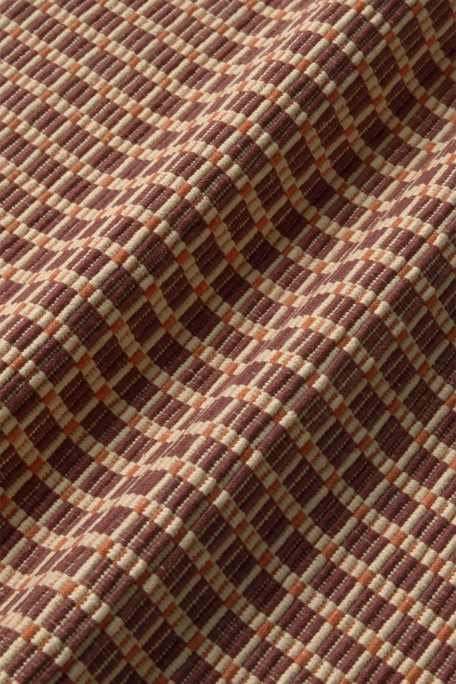 TOVAGLIETTA CHECKER MARSALA - SET DA 2