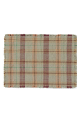 PLACEMAT TARTAN MOSS GREEN - SET OF 2