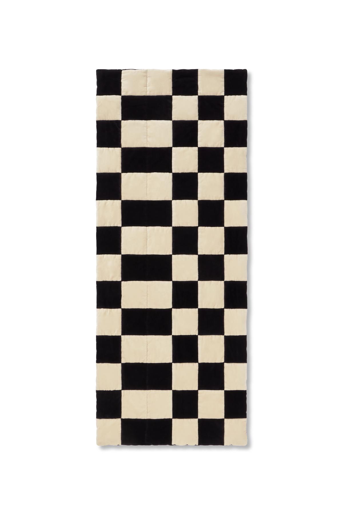 PLAID CHECKER BLACK&WHITE