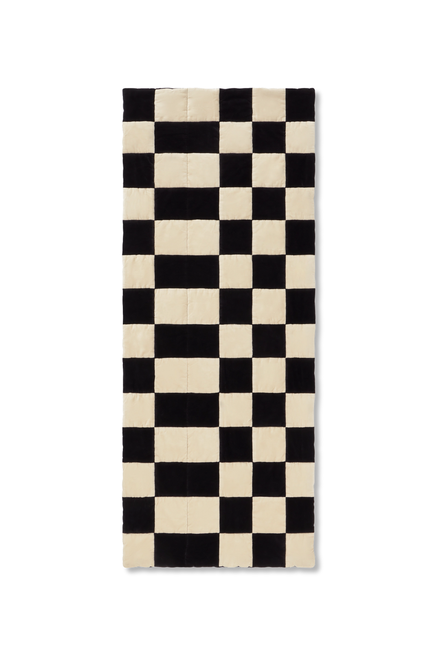 PLAID CHECKER BLACK&WHITE