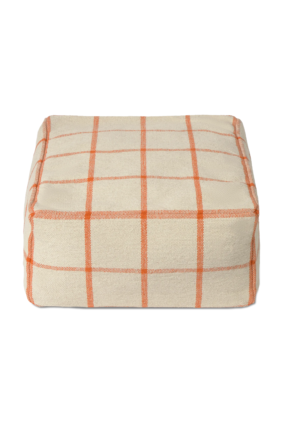 POUF GEO BLOCK NATURAL