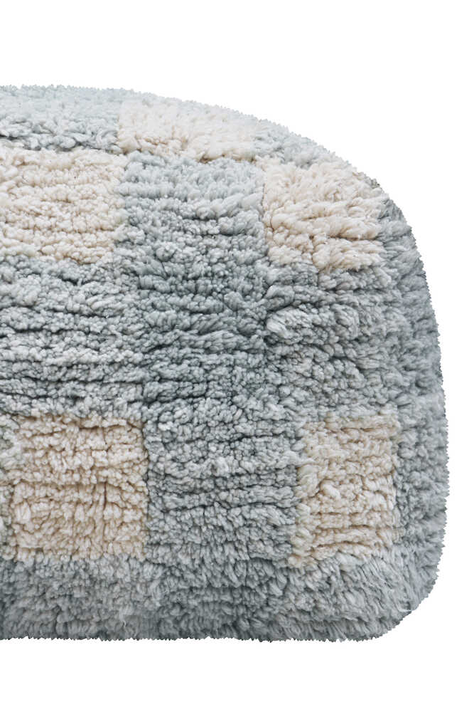 POUF VICHY BLUE SAGE Lorena Canals