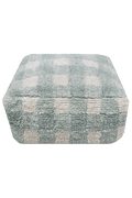 POUF VICHY BLUE SAGE