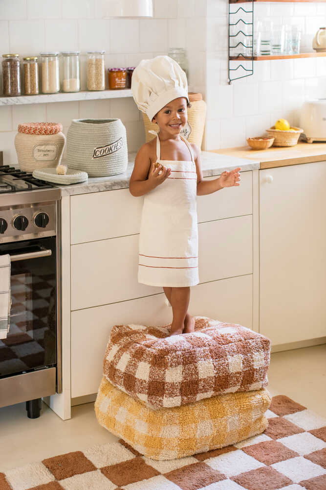 POUF VICHY TOFFEE Lorena Canals