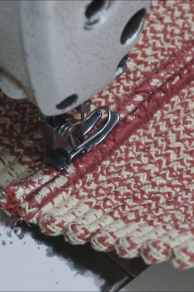 HANDLOOM KORB VERTICAL TERRACOTA