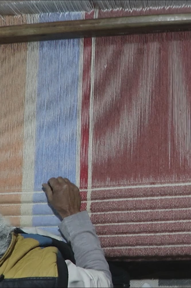 HANDLOOM RUG COLUMNS MULTI COLOR