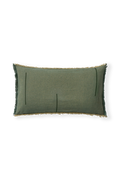 RECHTECKIGES KISSEN VERTICAL DUCK GREEN