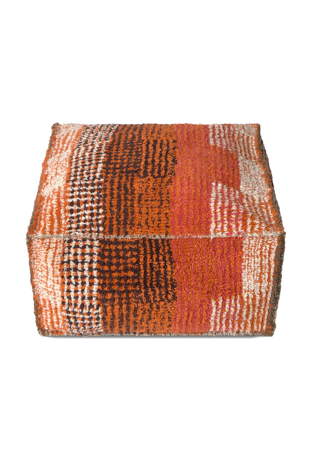 POUF CITY REVERSIBILE MAPLE RED