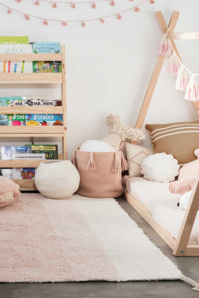 REVERSIBLE WASHABLE RUG GELATO PINK Lorena Canals