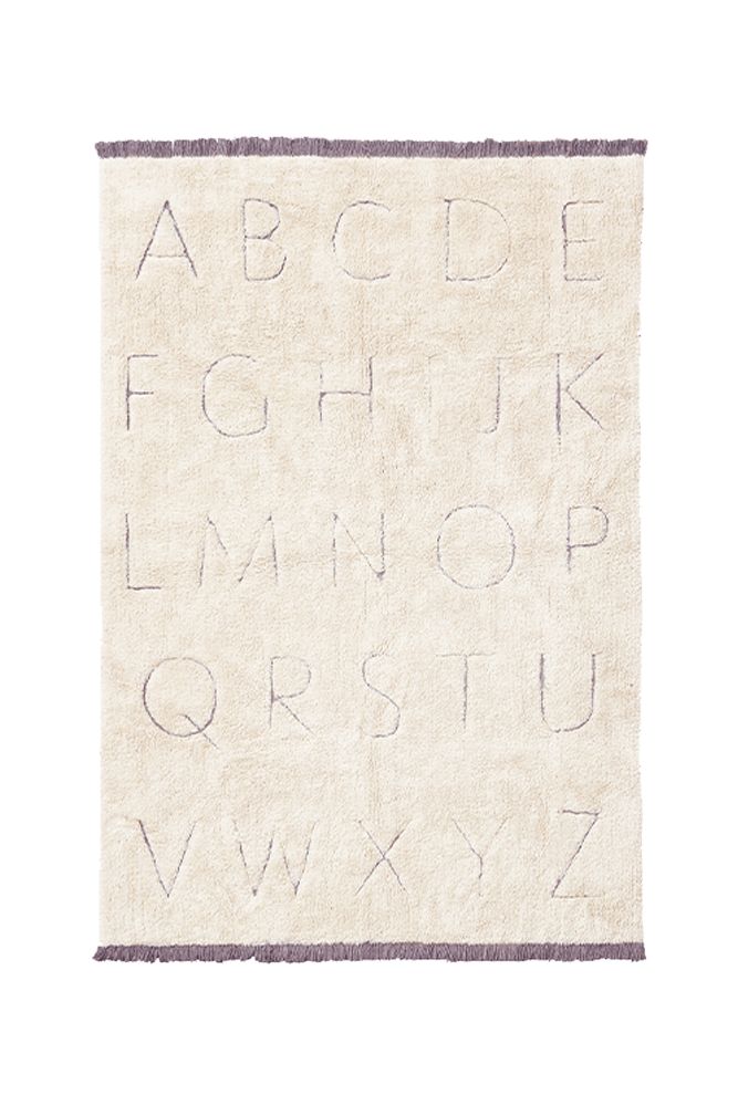 RUGCYCLED WASHABLE RUG ABC