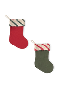 WEIHNACHTSSTRUMPF-DEKO (2ER-PACK)