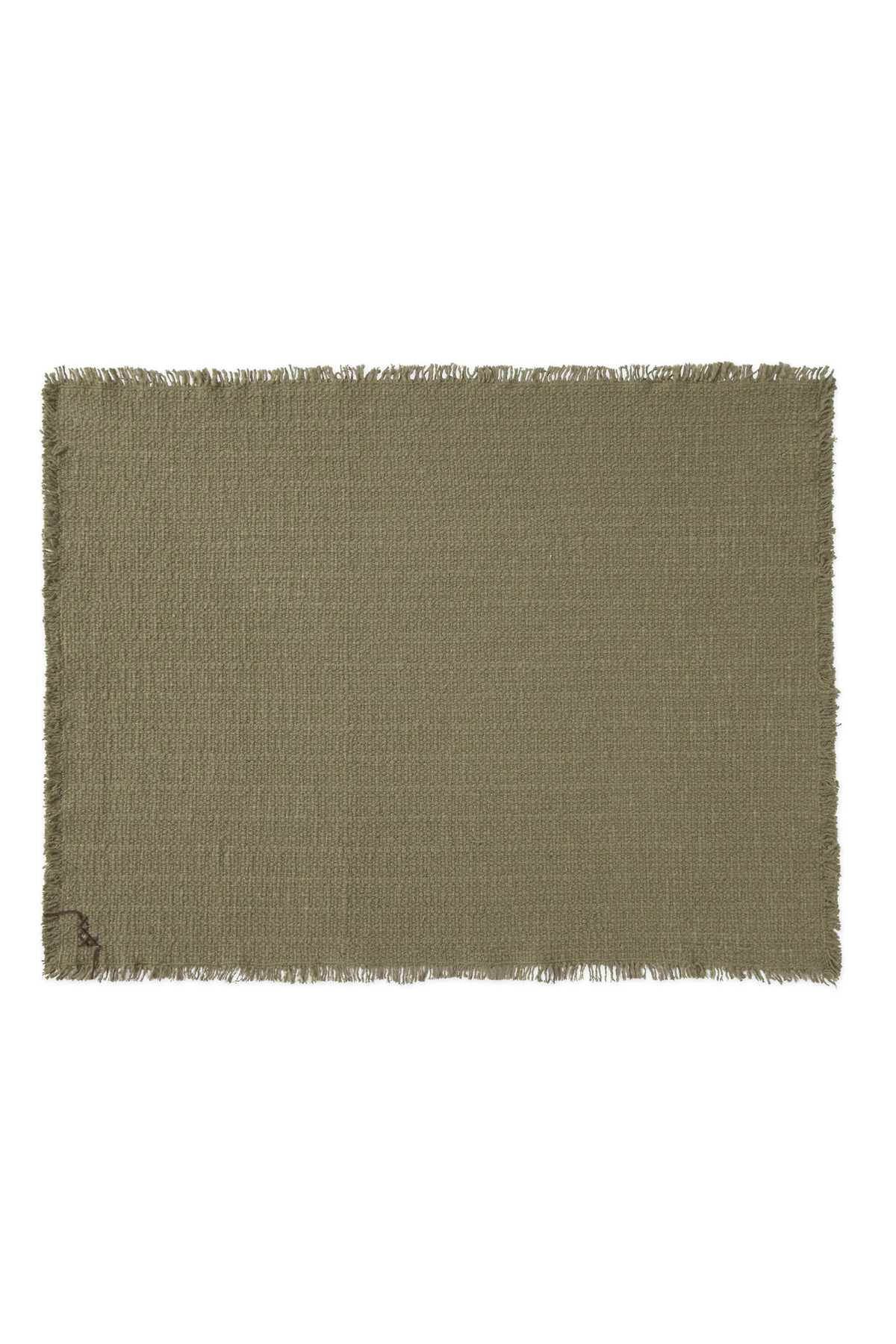TISCHSET HANDLOOM KAKI (2ER-SET)