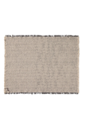 TISCHSET HANDLOOM NATURAL AND DARK GREY (2ER-SET)