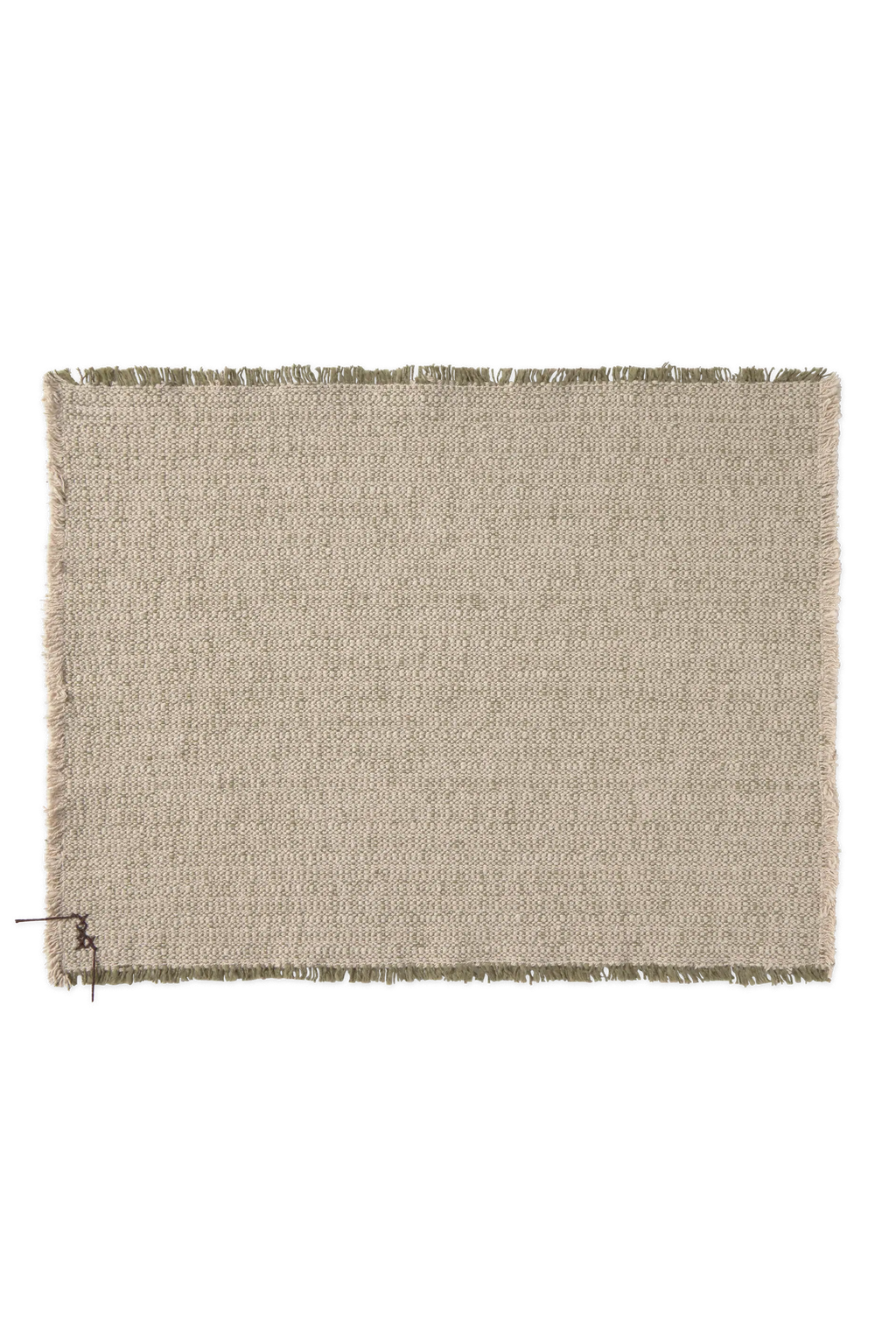 TISCHSET HANDLOOM NATURAL AND KAKI (2ER-SET)