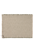 TISCHSET HANDLOOM NATURAL AND KAKI (2ER-SET)