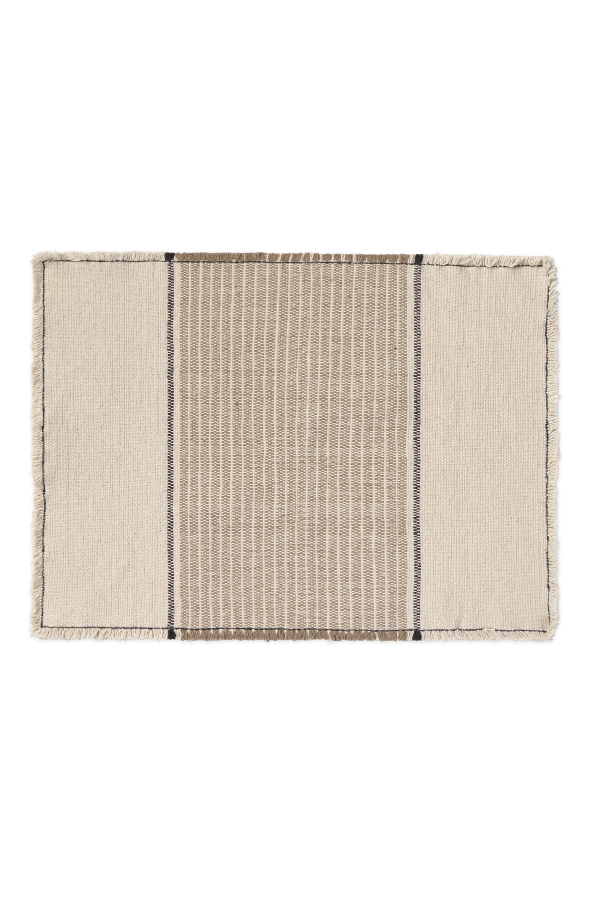 SETS DE TABLE HANDLOOM POLANCO (SET DE 2)