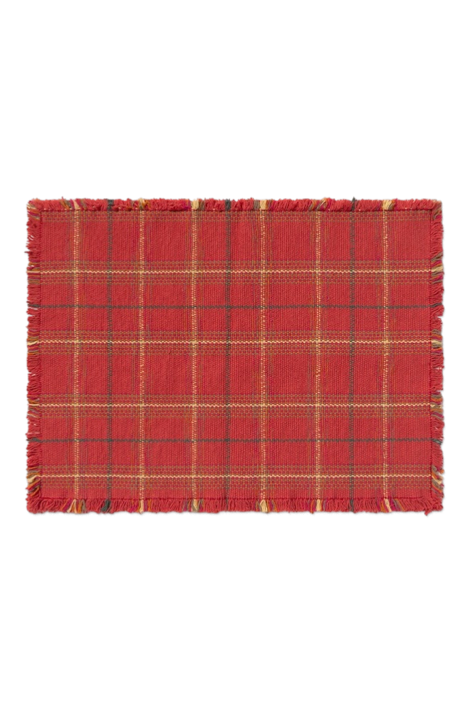 WEIHNACHTS-PLATZSETS TARTAN (2ER-PACK)