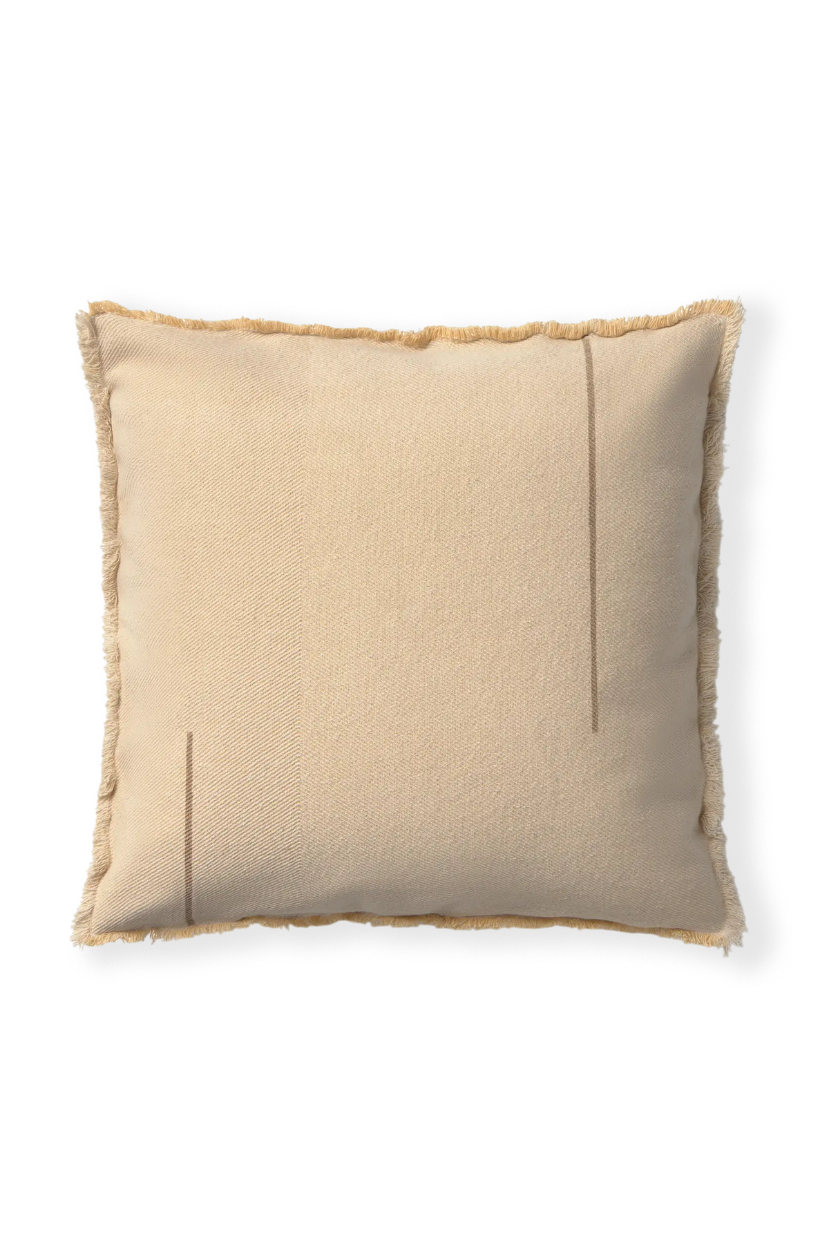 SQUARE CUSHION VERTICAL NATURAL