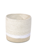 BASKET MINI TRICOLOR IVORY