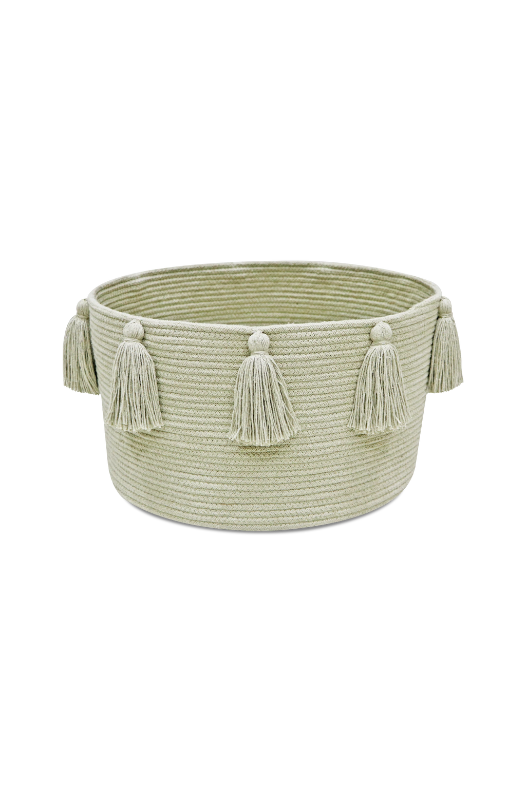 KORB TASSELS OLIVE