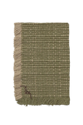 WASCHBARES TEPPICHMUSTER HANDLOOM KAKI BEIGE