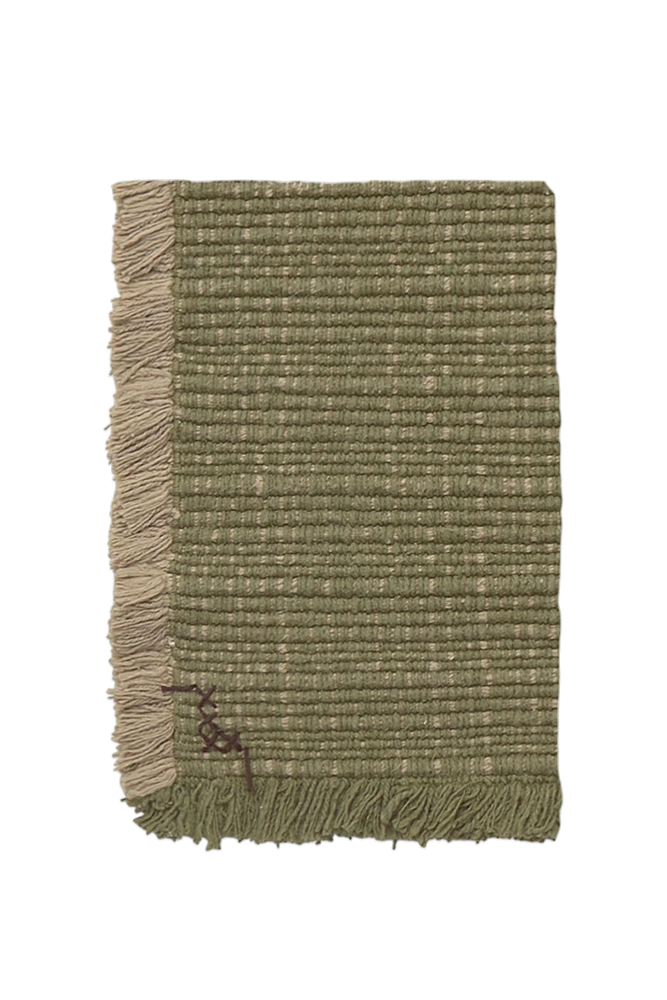 ÉCHANTILLON DE TAPIS LAVABLE HANDLOOM KAKI BEIGE