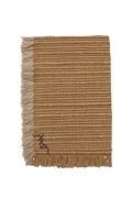 ÉCHANTILLON DE TAPIS LAVABLE HANDLOOM OCHRE BEIGE