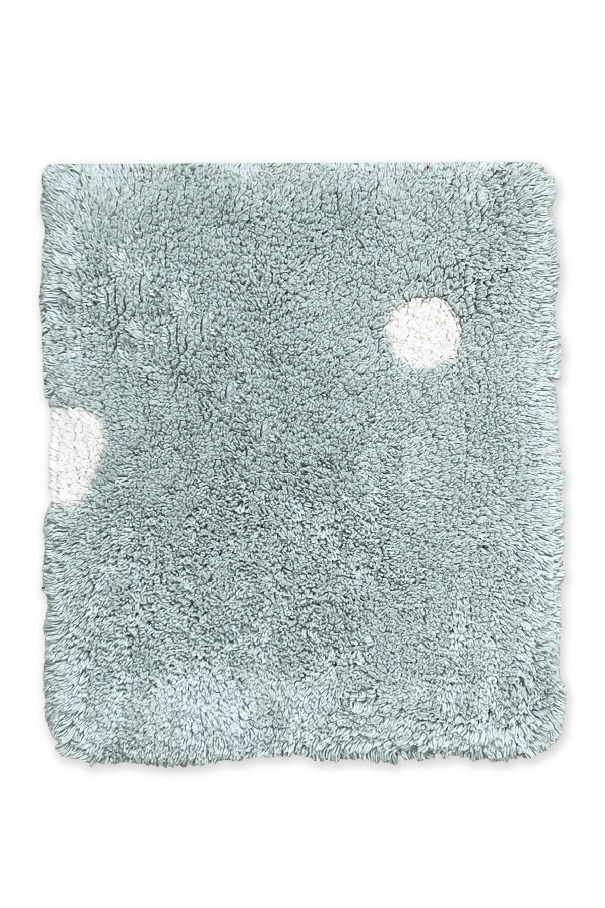 Swatch Washable rug Mini Dot Blue Sage