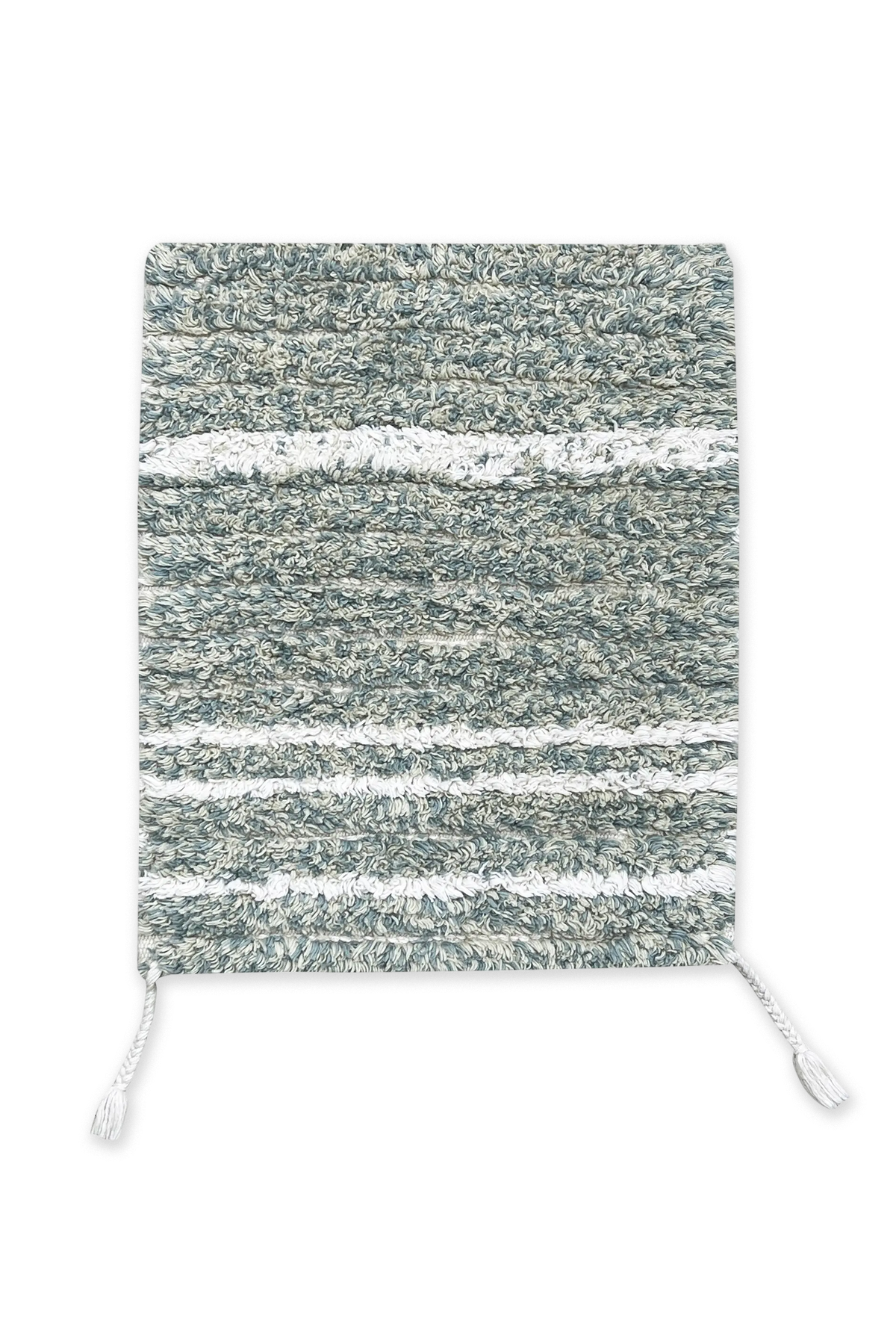 WASCHBARES TEPPICHMUSTER  TWIN  REVERSIBEL VINTAGE BLUE