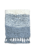 ÉCHANTILLON DE TAPIS LAVABLE DE LAINE INTO THE BLUE