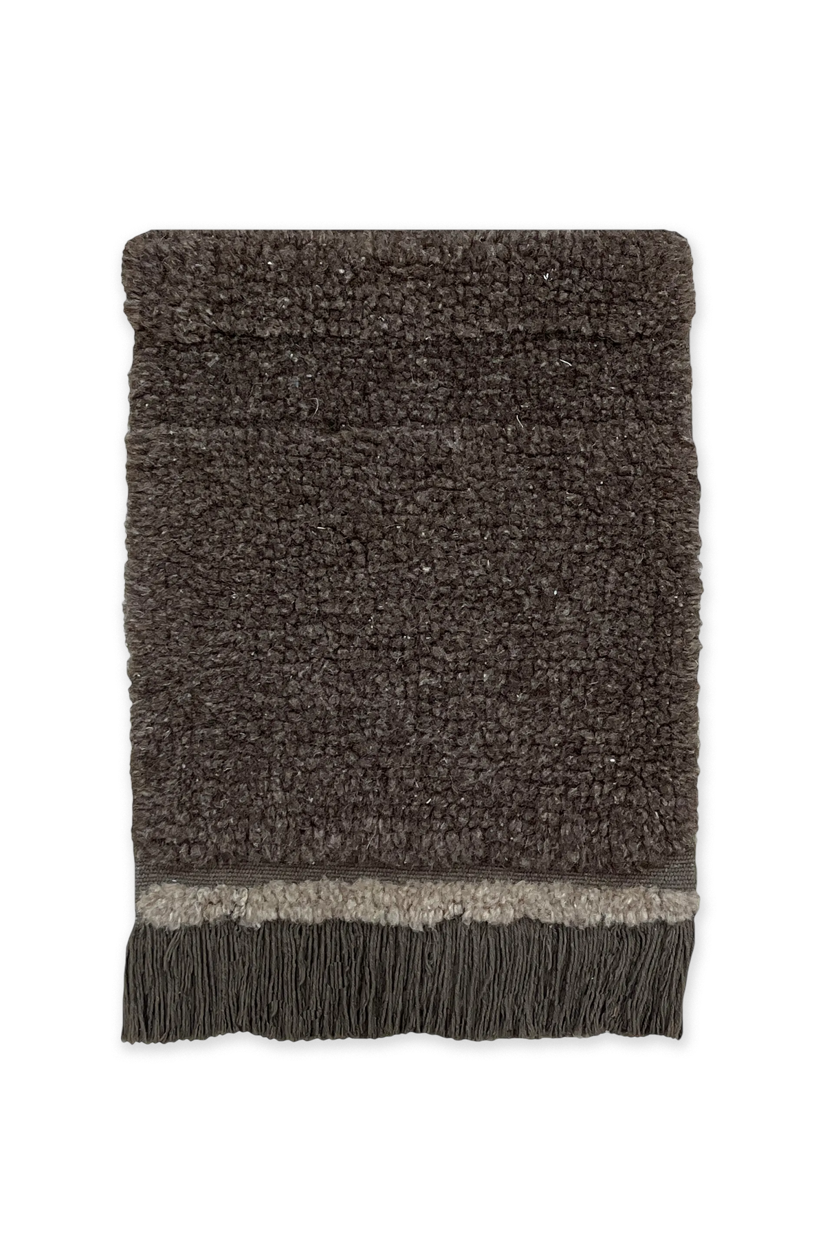 ÉCHANTILLON DE TAPIS LAVABLE DE LAINE STEPPE - SHEEP BROWN