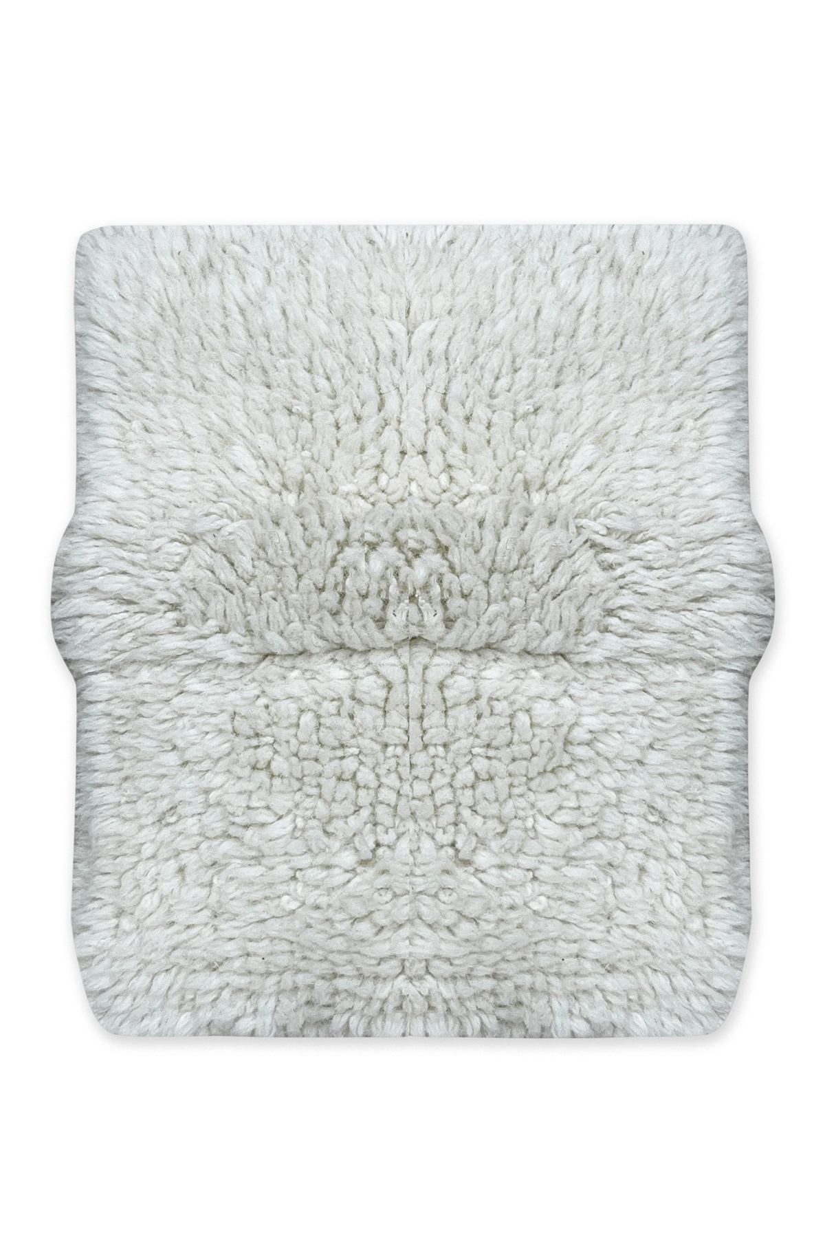 ÉCHANTILLON DE TAPIS LAVABLE DE LAINE TUNDRA - SHEEP WHITE