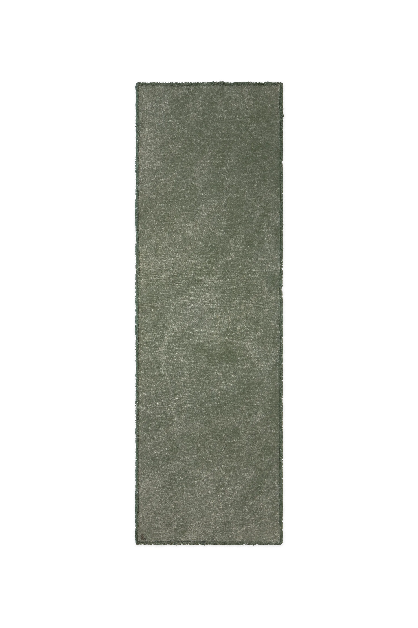 TISCHLÄUFER STONEWASHED DUCK GREEN