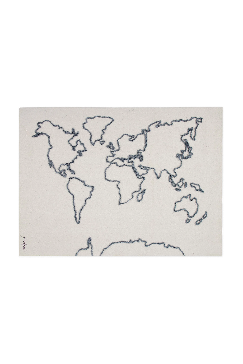 WANDBEHANG CANVAS MAP