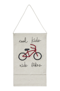 WALL POCKET HANGING COOL KIDS RIDE BIKES