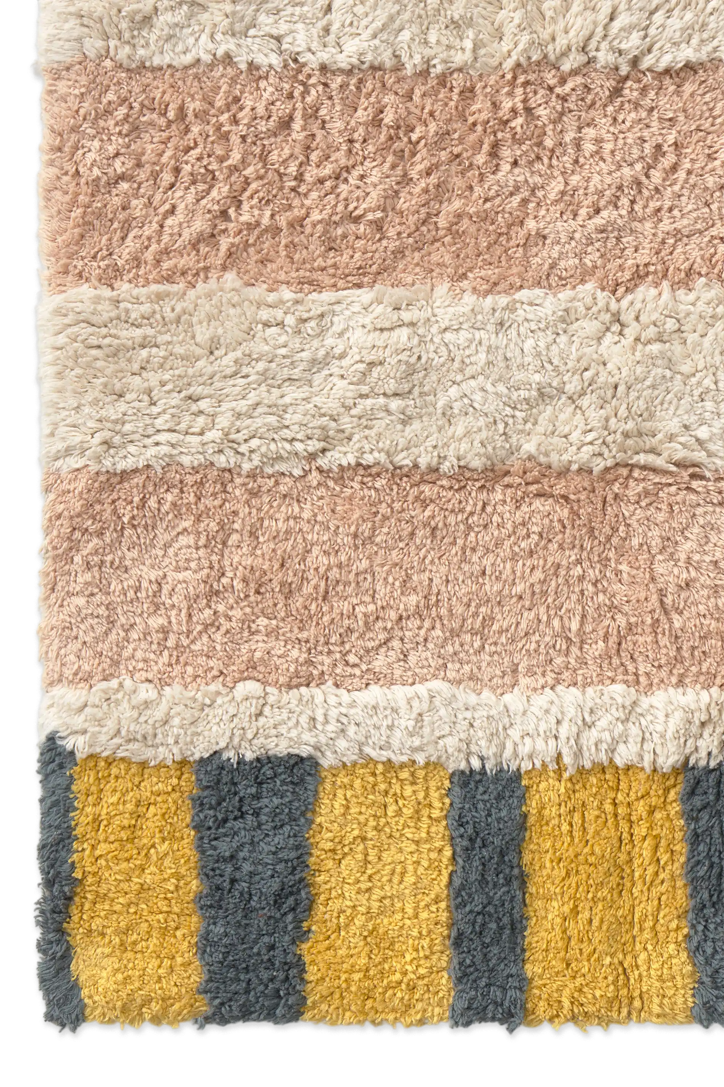 WASHABLE BATH RUG COLOR ON CLAY
