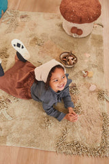 WASHABLE PLAY RUG MUSHROOM FOREST Lorena Canals
