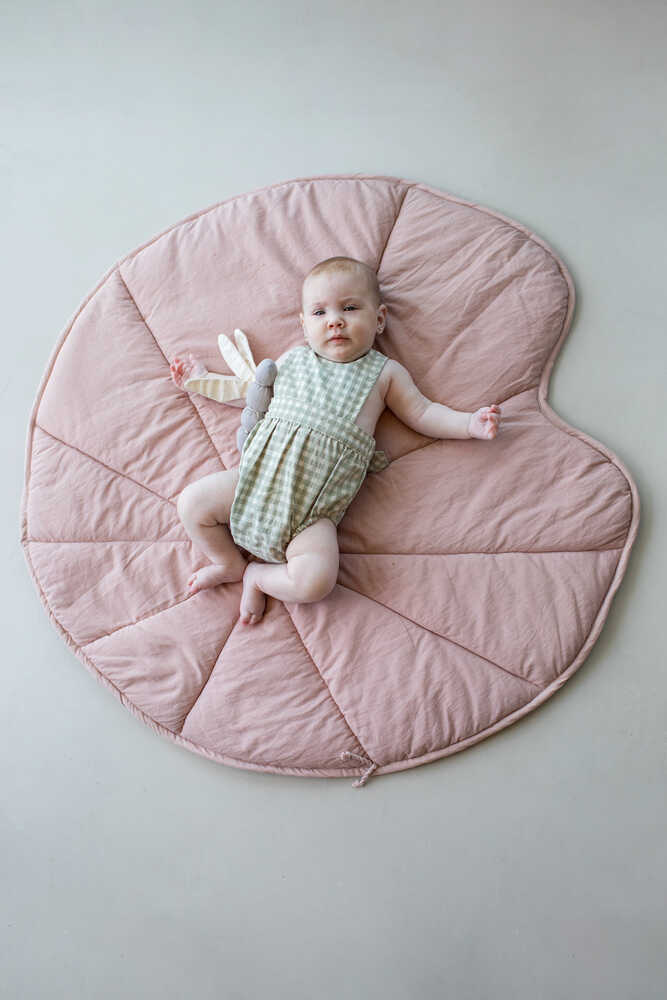 WASHABLE PLAYMAT WATER LILY VINTAGE NUDE Lorena Canals