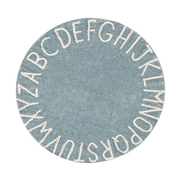 Lorena Canals アルファベット ラグ washable-rug-abc-natural-