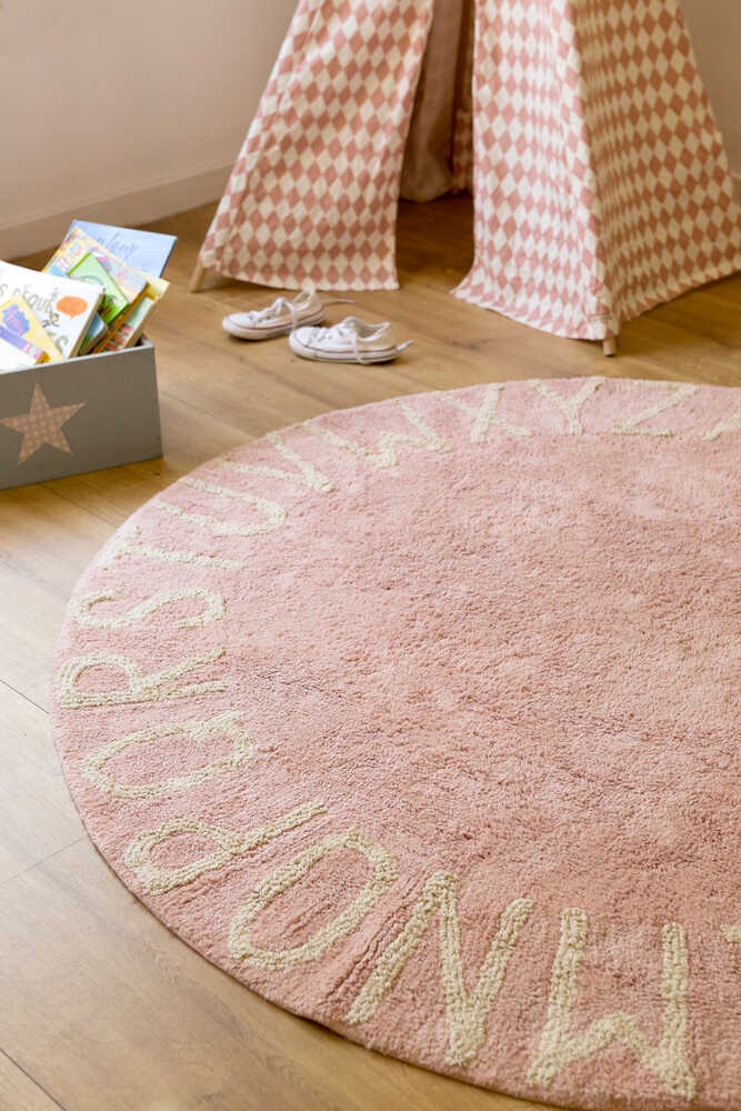 Washable Rug ABC Natural Vintage Nude | Lorena Canals