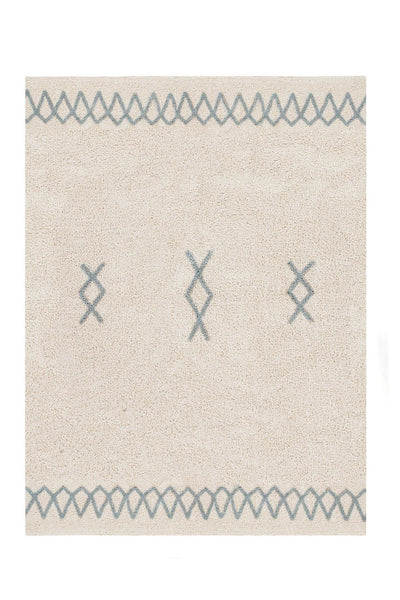 ダイヤ柄　ラグ　Lorena Canals washable-rug-atlas-