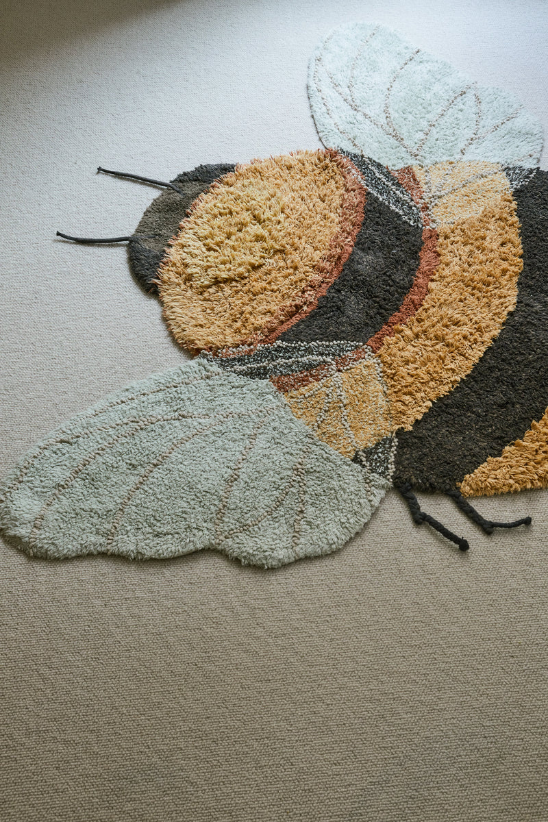 Washable rug Bee Lorena Canals