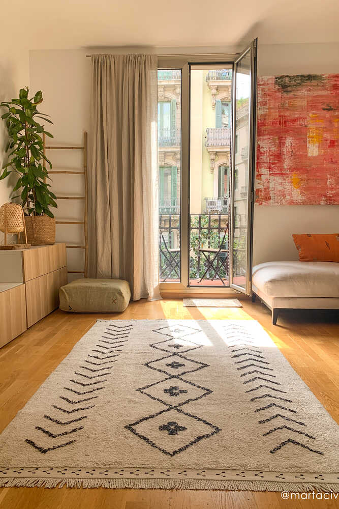 Washable Rug Berber Rhombs | Lorena Canals Washable Rug Berber Rhombs | Lorena Canals
