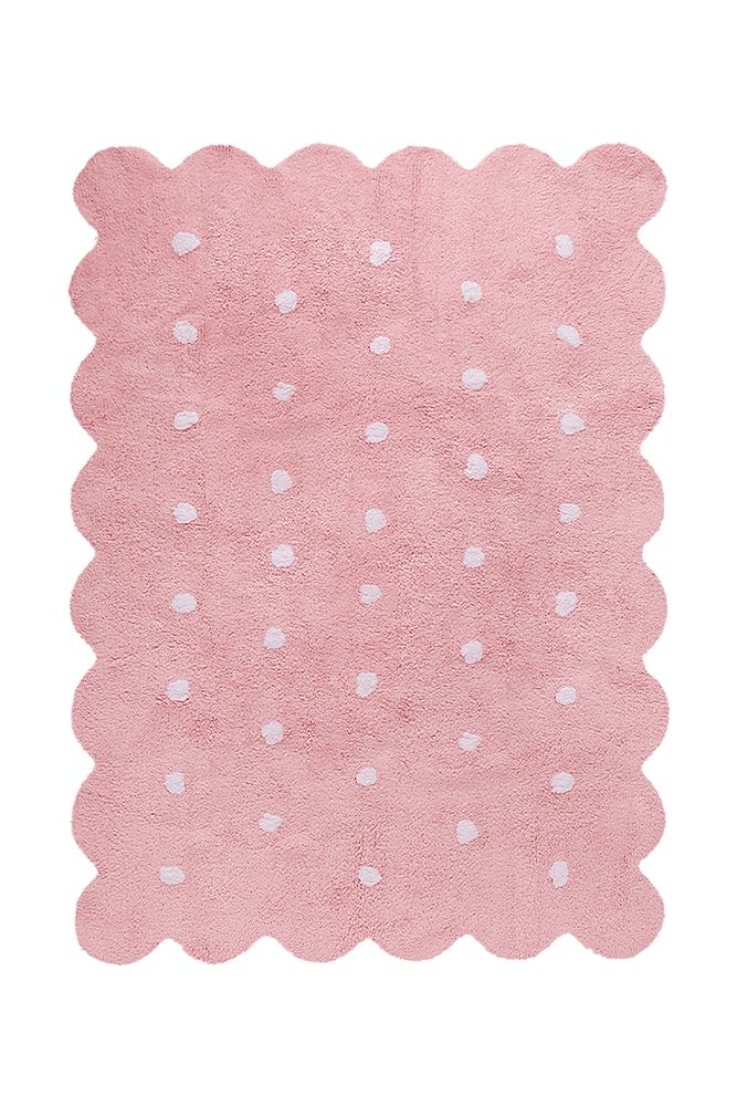 TAPIS LAVABLE BISCUIT PINK