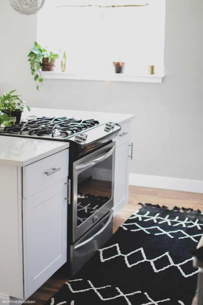Washable Rug Black&White Bereber Black | Lorena Canals