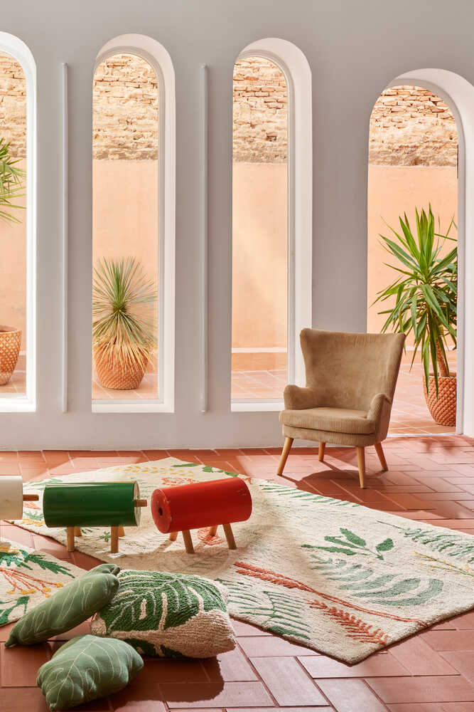 WASHABLE RUG BOTANIC PLANTS Lorena Canals