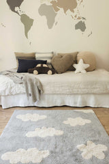 WASHABLE RUG CLOUDS GREY Lorena Canals