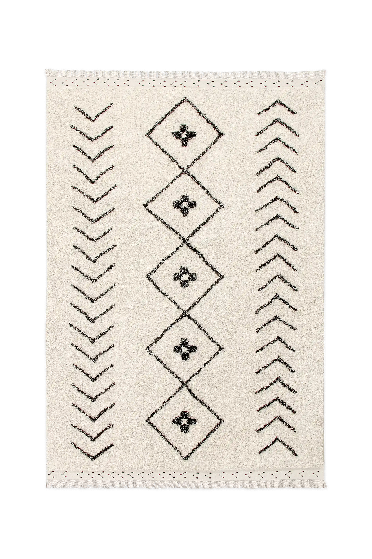 WASHABLE RUG BERBER RHOMBS
