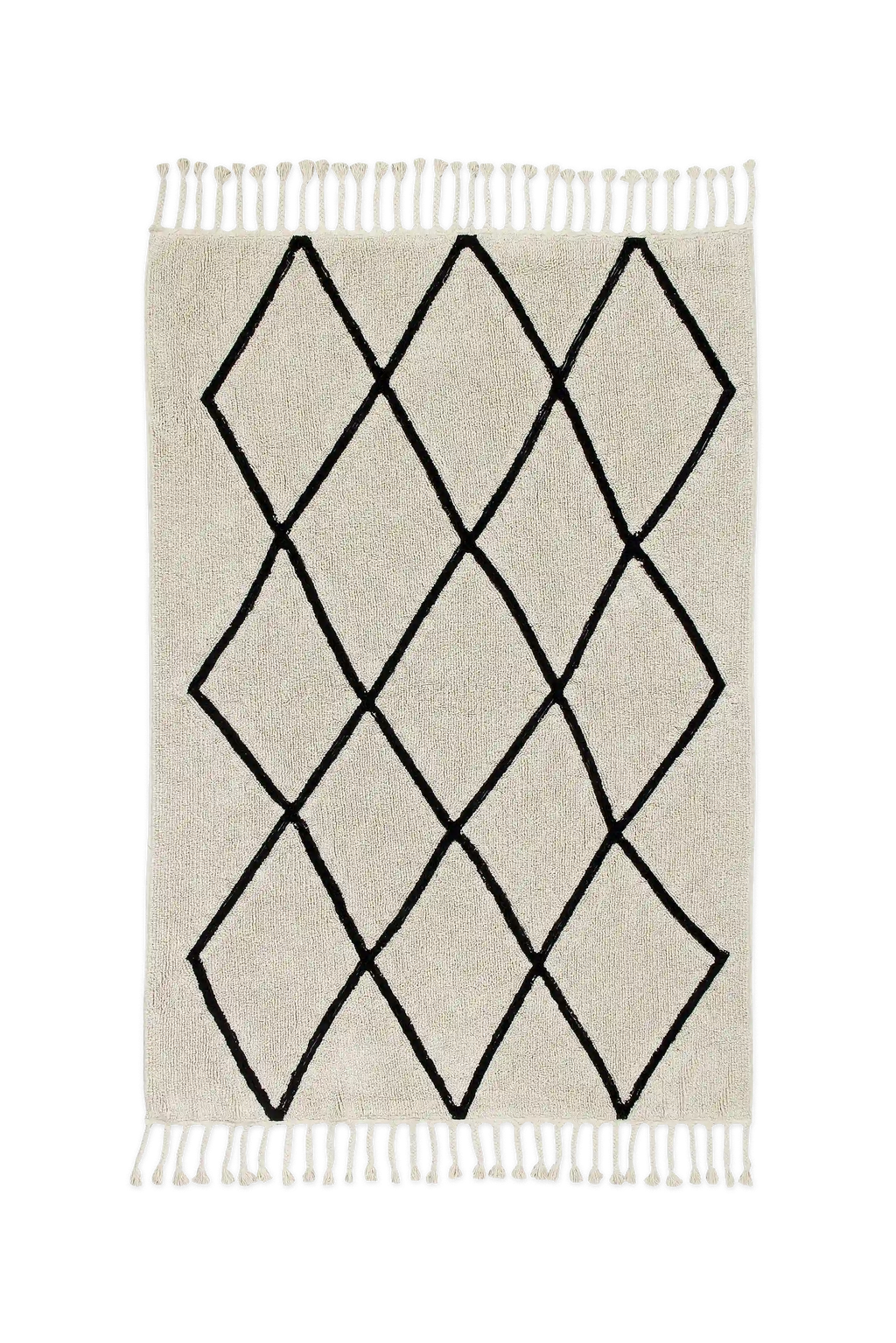 WASCHBARER TEPPICH BEREBER BEIGE