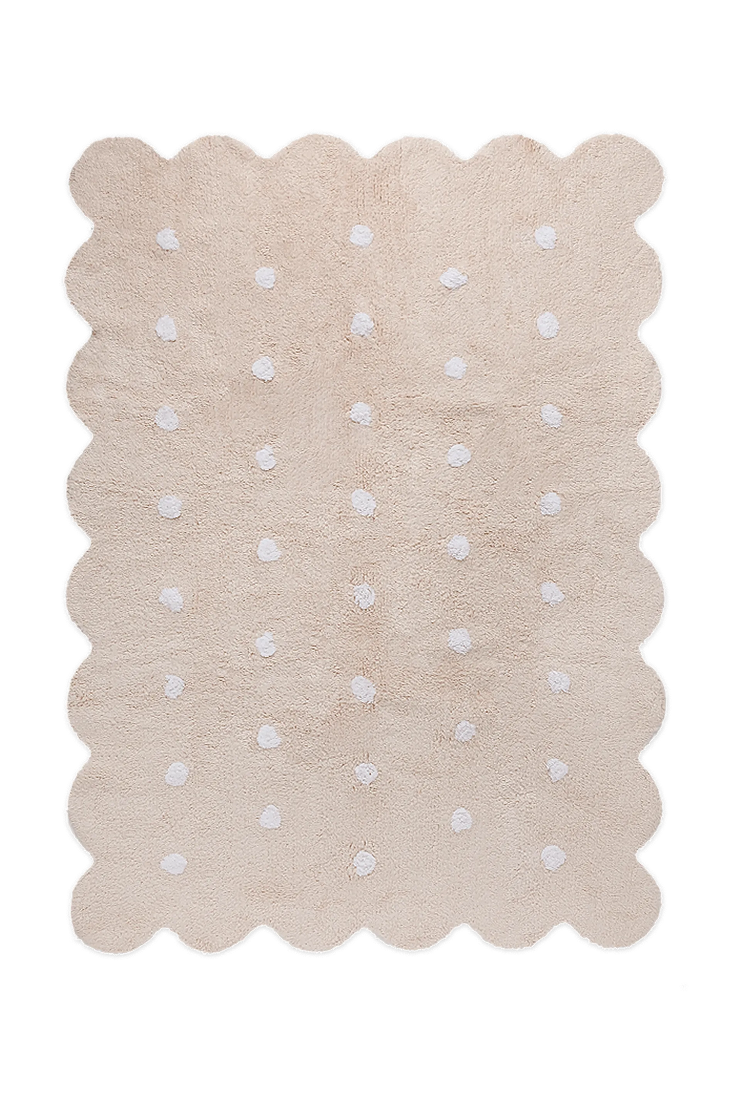 TAPIS LAVABLE BISCUIT BEIGE